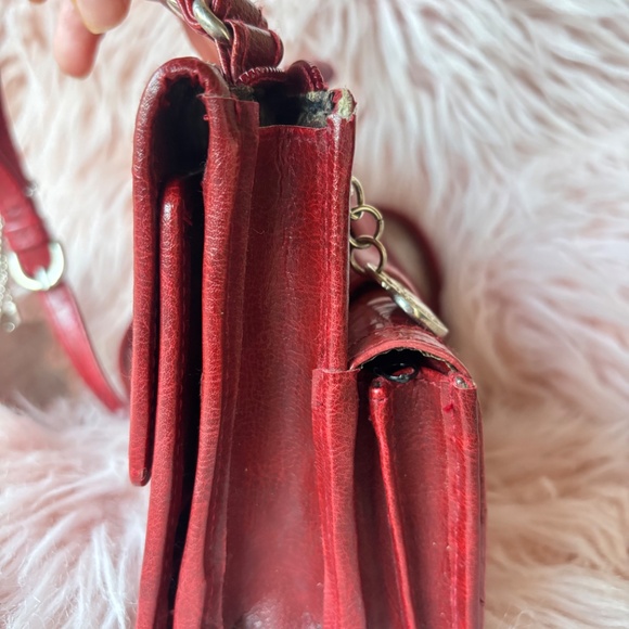 Red crossbody bag - Picture 2 of 5